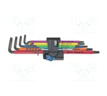 Wrench: Torx®-set; TX8,TX9,TX10,TX15,TX20,TX25,TX27,TX30; 9pcs. | WERA.05024470001 | 05024470001