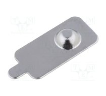 Contact; AAA,R03; Batt.no: 1; soldered; Contacts: steel | 403A  | 403A ANODE