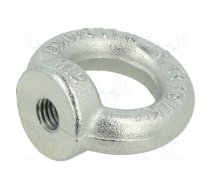 Lifting eye nut; eye; M12; steel; Plating: zinc; DIN 582; 30mm | DIN582-M12-ST  | DIN 582-M12-ST