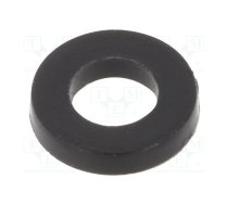 Washer; round; M3; D=6mm; h=1mm; polyamide; black | 1340107  | 1340107