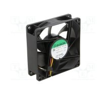 Fan: DC; axial; 12VDC; 80x80x25mm; 70m3/h; 33dBA; ball bearing | EF80251B1-G99-A  | EF80251B1-1000U-G99