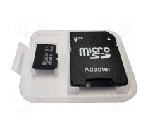 Memory card; Kit: 4GB microSD card | GRADEA-MICROSD-4GB  | GRADE A MICRO SD 4GB C6