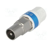 Connector: coaxial 9.5mm (IEC 169-2); plug; for cable | 99909686  | 99909686 IECM-56 5.1