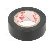 Tape: electrical insulating; W: 19mm; L: 10m; Thk: 0.15mm; black | SCAPA-6022-19/10BK  | TAŚMA 6022 19MM/10M CZARNA