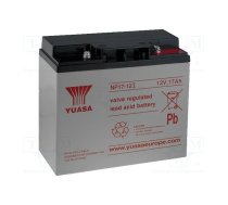 Re-battery: acid-lead; 12V; 17Ah; AGM; maintenance-free; 5.97kg | ACCU-HP17-12/Y  | NP17-12I