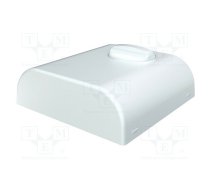 Enclosure: wall mounting; X: 80mm; Y: 80mm; Z: 25mm; ABS; white | IT-61.6031000  | 61.6031000