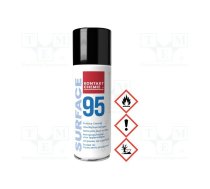 Cleaning agent; SURFACE95; 200ml; spray; can; colourless | 95/200  | 86109-002