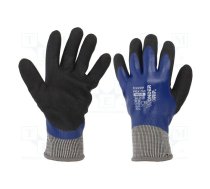 Protective gloves; Size: 9,L; blue; latex,polyester | WG-538-L/09  | 53749
