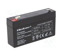 Re-battery: acid-lead; 6V; 1.3Ah; AGM; maintenance-free | ACCU-HP1.3-6/Q  | 53041