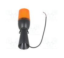 Signaller: lighting-sound; 12÷24VDC; 12÷24VAC; LED; yellow; IP65 | T0-IT070Y024Z  | T0-IT070Y024Z