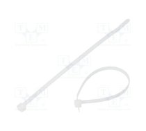 Cable tie; L: 188mm; W: 4.8mm; polyamide; 222N; natural; Ømax: 48mm | PLT2S-C  | PLT2S-C