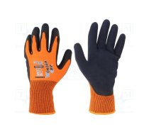 Protective gloves; Size: 10,XL; orange; acrylic,latex | WG-320-XL/10  | 53742