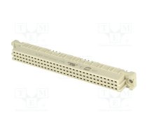 Connector: DIN 41612; socket; type C; female; PIN: 64; a+c; THT; 2A | 09032646824  | 09032646824