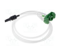 Syringe adapter; 5ml; green; silicone free; QuantX | FIS-ADAPQX-5-L  | 8001019
