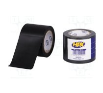 Tape: electrical insulating; W: 50mm; L: 10m; Thk: 0.15mm; black | HPX-5200-5010BK  | IB5010