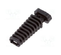 Strain relief; elastomer; black; Panel thick: max.3.9mm; L: 25mm | FIX-4.5X2.3X25-PRO | FIX-4.5X2.3X25-PRO