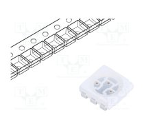 LED; SMD; 5050,PLCC6; red; 6lm; 810÷2225mcd; 5.4x5x1.5mm; 120°; 60mA | FYLS-5050PURC  | FYLS-5050PUR3C