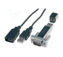 USB to RS232 converter; chipset PL2303GT; 0.8m; USB 1.1 | DA-70155-1  | DA-70155-1