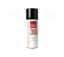 Compressed air; spray; can; colourless; 200ml; DUST OFF 360 | 360/200-HFO  | 33162