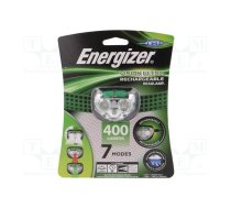 Torch: LED headtorch; waterproof; 4h; 400lm; green; HEADLIGHT | VISON-HDLT-RE  | 7638900426441