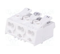 Splice terminal: installation; ways: 3; 0.5÷2.5mm2; 450V; 24A | SLK3/3/N-E-L  | 88167527