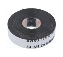 Tape: self-amalgamating; black; 19mm; L: 5m; Thk: 0.75mm; -40÷100°C | SCAPA-2525-19/5  | TASMA 2525 19MM/5M CZARNA
