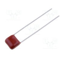 Capacitor: polyester; 100nF; 100VDC; 5mm; ±10%; 7.5x7x4mm; -55÷85°C | JFH-100N  | JFH02A104K050000B