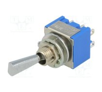 Switch: toggle; Pos: 3; DP3T; ON-OFF-ON; 6A/125VAC; MS-500; -10÷55°C | MS500HF | MS-500H-F