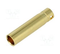 Connector: 4mm banana; socket; 32A; non-insulated; 1.2mΩ; 12AWG | GC4010-F