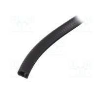 Hole and edge shield; PVC; L: 10m; light grey; H: 14.5mm; W: 10mm | UT-4.4.05-10M  | UT-4.4.05