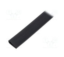 Hole and edge shield; EPDM; L: 10m; black; H: 13mm; W: 6mm | UT-5.7-10M  | UT-5.7