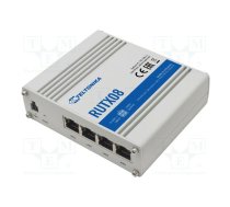 Router; Number of ports: 4; 9÷50VDC; Ethernet,USB; RJ45; RUTX; IP30 | RUTX08  | RUTX08000000