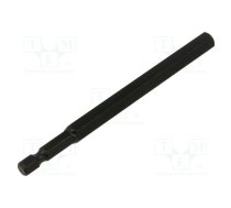 Screwdriver bit; hex key; HEX 8mm; 1/4"; Overall len: 110mm | KT-711108H | 711108H