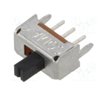 Switch: slide; Pos: 2; SPDT; 0.3A/30VDC; ON-ON; THT; Leads: for PCB | SS12D07VG4NSGAPA  | SS-12D07-VG 4 NS GA PA