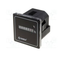 Counter: electromechanical; working time; mechanical indicator | SX-HK46-55-24V  | HK46.55.24VAC/50HZ + HK46DIN