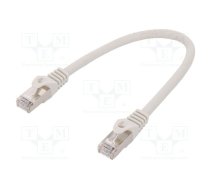 Patch cord; F/UTP; 6; stranded; CCA; PVC; grey; 0.25m; 26AWG | CP2012S  | CP2012S