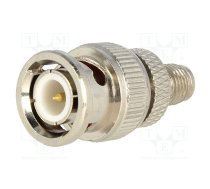Adapter; BNC male,SMA female; Plating: gold-plated | SMAG-BNCW