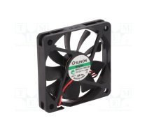 Fan: DC; axial; 12VDC; 60x60x10mm; 27.55m3/h; 28.5dBA; Vapo; 4000rpm | MF60101V1-A99-A | MF60101V1-1000U-A99
