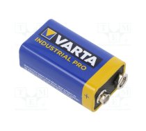 Battery: alkaline; 6F22; 9V; non-rechargeable; 25.5x47.5x16.5mm | BAT-6LR61/VIP | 4022211111