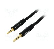 Cable; Jack 2.5mm 3pin plug,Jack 3.5mm 3pin plug; 1m; black | BALBF
