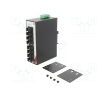 Switch Ethernet; unmanaged; Number of ports: 16; 12÷48VDC; RJ45 | ETU-1600  | ETU-1600