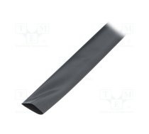 Heat shrink sleeve; glueless,flexible; 2: 1; 19mm; L: 10m; black | CGPT-19/9.5-0-10  | CGPT-19/9.5-0