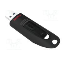 Pendrive; USB 3.0; 128GB; R: 100MB/s; CRUZER ULTRA; USB A | SDCZ48-128G-U46 | SDCZ48-128G-U46
