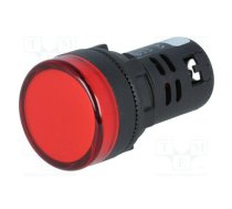 Control lamp; 22mm; L22; -20÷60°C; Illumin: LED; 24VDC; Ø22.5mm | L22-R-24  | L22 24VDC R