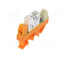 Relay: interface; SPST-NO; Ucoil: 24VDC; 8A; for DIN rail mounting | RS30-24VDC-LD-LP1A  | 1101611001