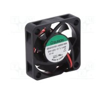 Fan: DC; axial; 12VDC; 40x40x10mm; 13.87m3/h; 28.8dBA; slide; 26AWG | EE40101S1-999-A  | EE40101S1-1000U-999