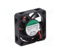Fan: DC; axial; 12VDC; 40x40x10mm; 13.87m3/h; 28.8dBA; slide; 26AWG | EE40101S1-999-A | EE40101S1-1000U-999