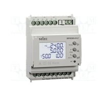 Meter: network parameters; for DIN rail mounting; LCD; Imax: 6A | MFM384-R-C-CE  | MFM384-R-C-CE