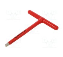 Wrench; hex key,insulated; HEX 10mm; Kind of handle: T; 200mm | BE951MQ/10  | 009510710