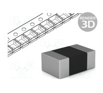 Inductor: ferrite; SMD; 0805; 0.068uH; 300mA; 200mΩ; ftest: 50MHz | DL0805-0.068  | DL0805-0.068